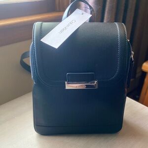 🔥NWT Calvin Klein Black Backpack Purse